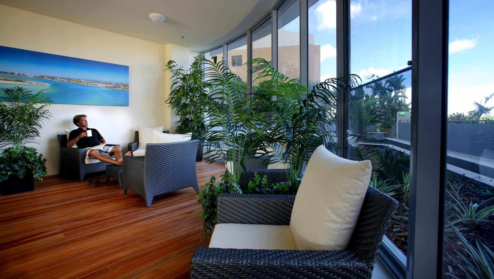 Monaco Caloundra Aparthotel Exterior foto